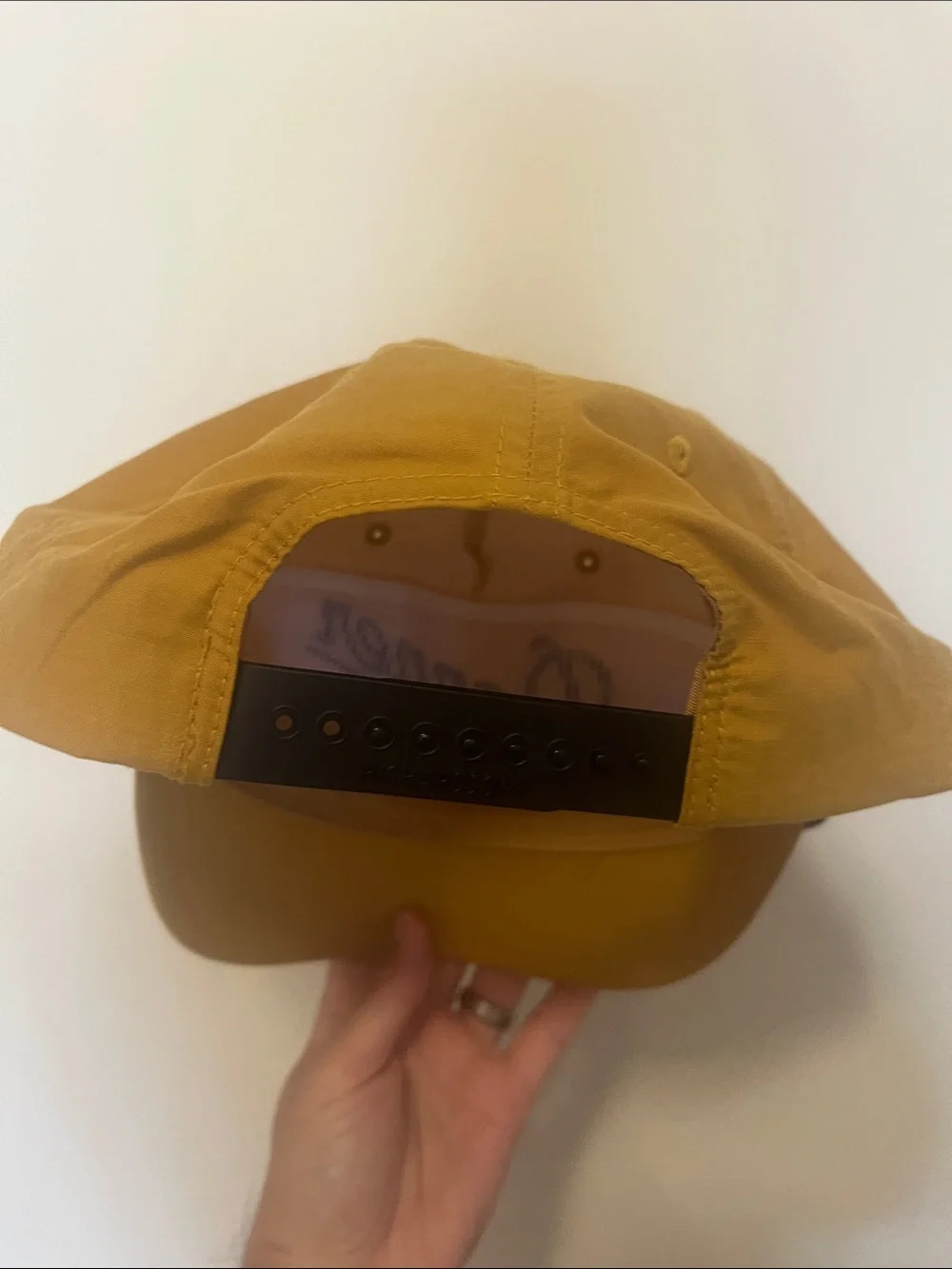 Danner Mustard Yellow Logo Baseball Cap